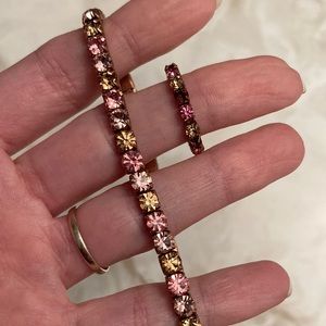 Swarovski Ring & Bracelet Set